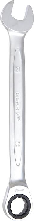 Actual product image KS Tools GEARplus ratchet ring open end wrench (21 mm)