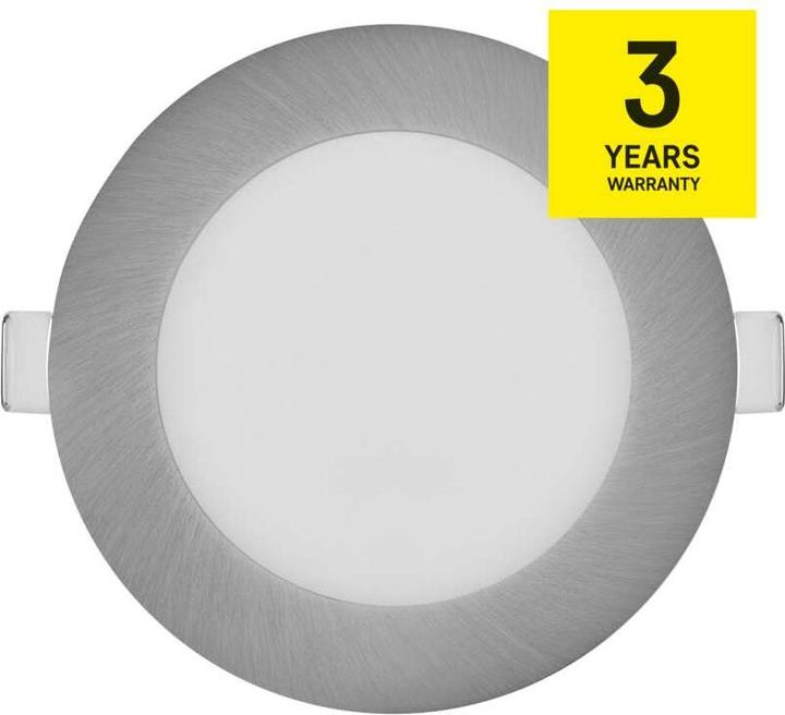 Image du produit Emos Luminaire LED encastrable NEXXO, rond, argenté, 7W, avec Change CCT (480 lm)