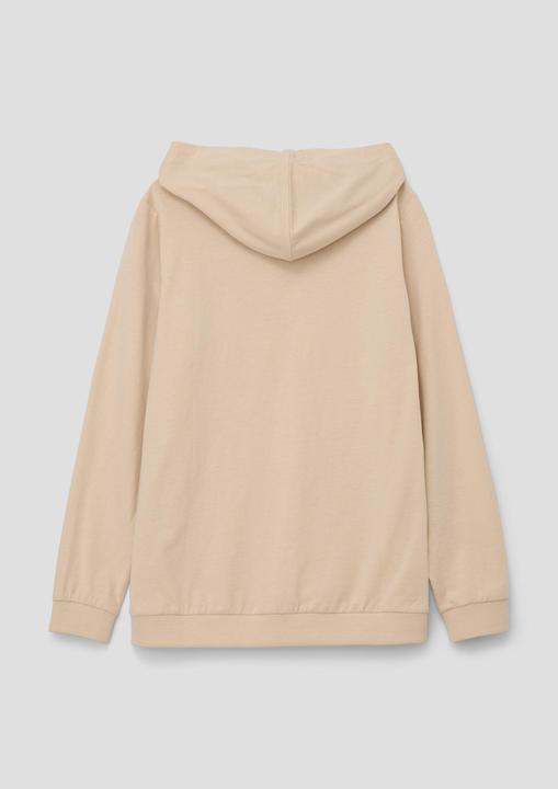 Produktbild s.Oliver T-Shirt Longsleeve mit Schriftprint (M)