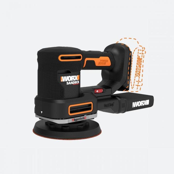 Produktbild Worx WX820.9 20V Akku-Multifunktionsschleifer (Multischleifer)