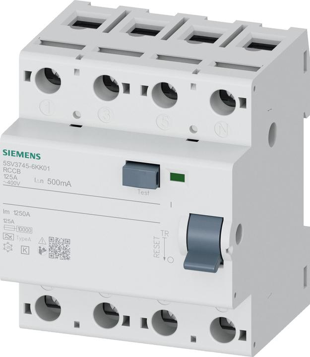 Actual product image Siemens Ground fault circuit interrupter
