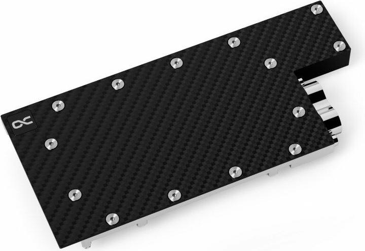 Actual product image Alphacool ES RTX A4000 with backplate