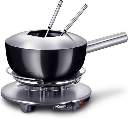 Image du produit Koenig 3 en 1 (Fondue au fromage, Fondue bourguignonne, Fondue chinoise)