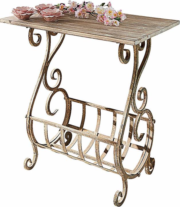 Loberon Konsole Ciattos antikbraun (57 x 57 x 34 cm)