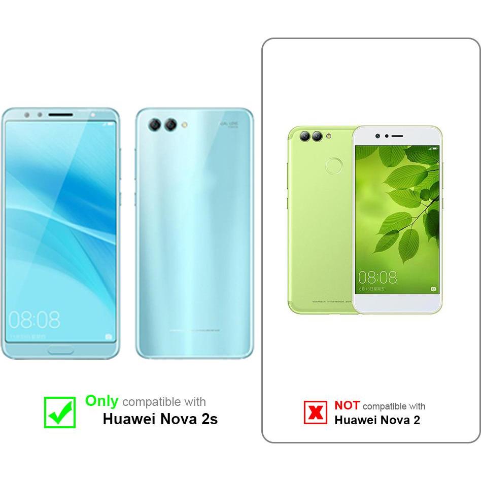 Thumbnail - Cadorabo Handykette für Huawei NOVA 2s Necklace Hülle mit verstellbarem Kordelband, Handykette, Orange