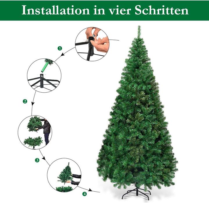 Actual product image Costway Artificial fir tree (210 cm)
