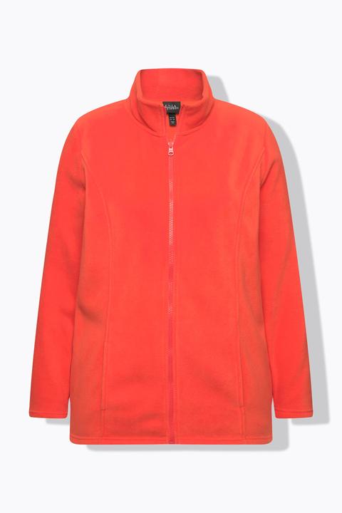 Actual product image Ulla Popken Modular Fleece Zip Front Jacket (56)