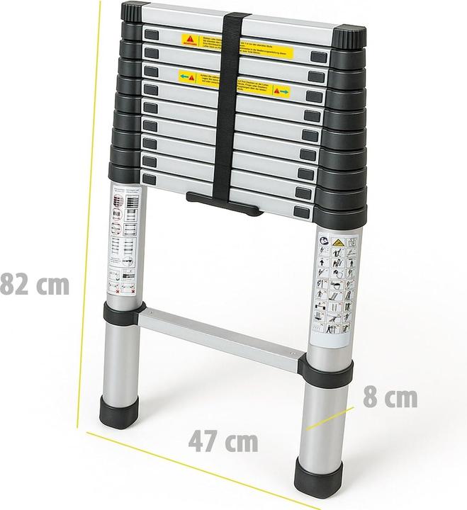 Produktbild Eaxus Teleskopleiter (Teleskopleiter, 320 cm)