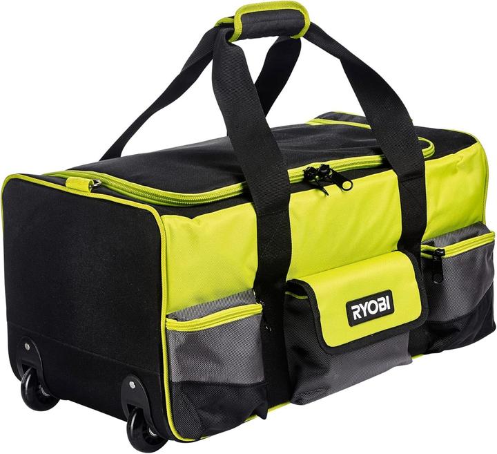 Actual product image Ryobi Large tool bag on wheels