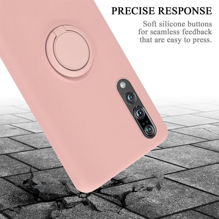 Image du produit Cadorabo TPU Liquid Ring Silicone Case Cover (Huawei P20 Pro, Huawei P20 Plus)