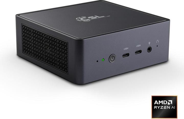 Produktbild CSL Computer Mini-PC (HTPC) VenomBox 8845HS () AMD Ryzen 7 8845HS 32 GB RAM 4000 (500 GB, 32 GB)