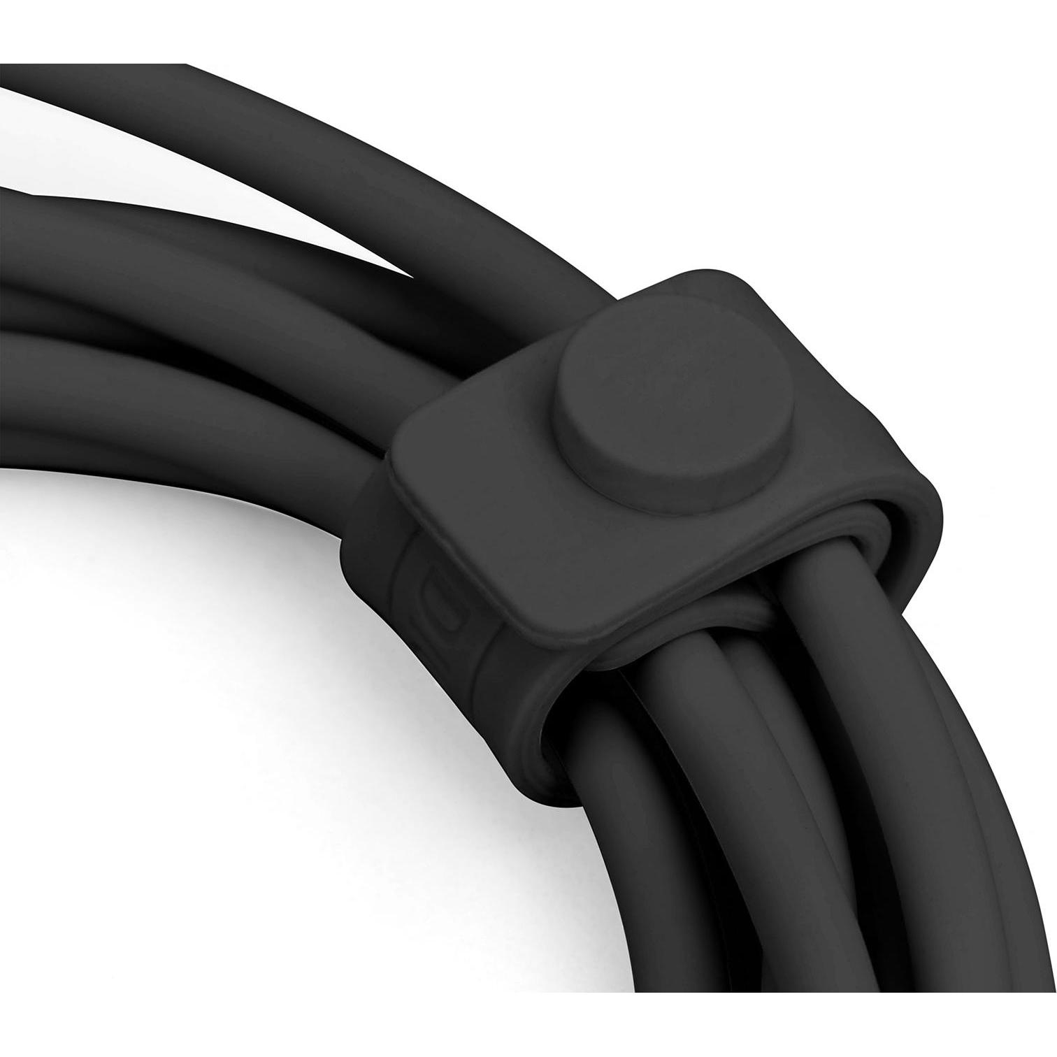 Thumbnail - Digitus USB Silikon Kabel, USB 40Gbps, 0,5m, schwarz (0.50 m, USB 4.0), USB Kabel
