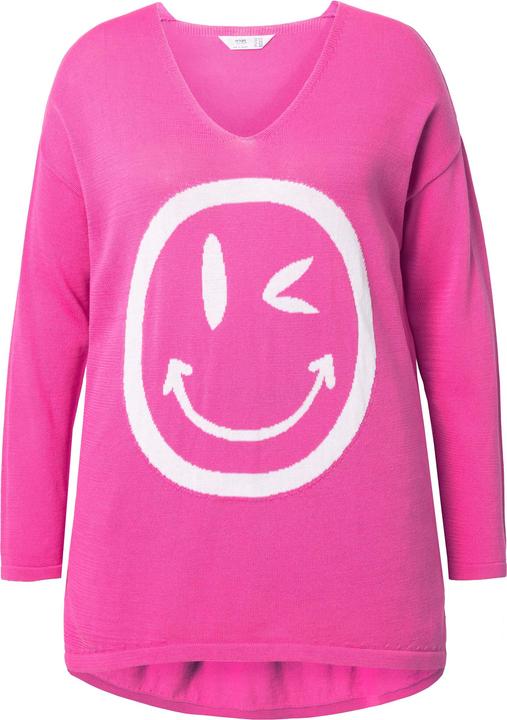 Immagine prodotto Angel of Style Pullover, oversized, Smiley, V-Ausschnitt (58)