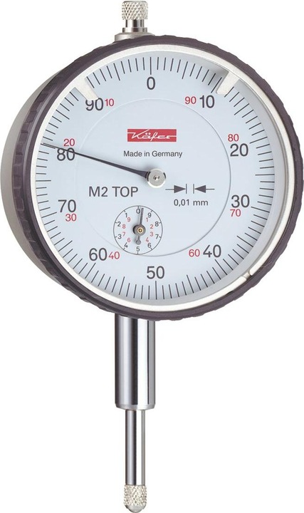 Produktbild Käfer Messuhr M2 Top 10 mm Ablesung 0,01 mm (1 cm)