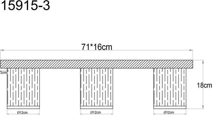 Actual product image Globo Underwood (E27)