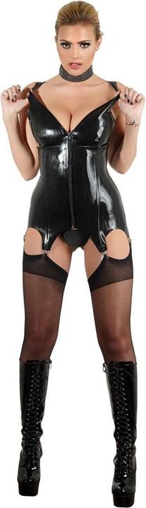 Actual product image LateX Toys Suspender shirt with zip (S)