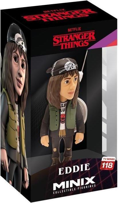 Actual product image Minix - TV Series #118 - Stranger Things - Eddie - Figurine 12cm