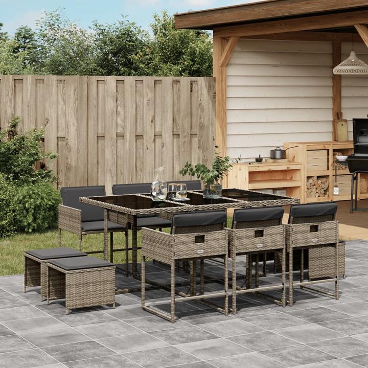 Actual product image vidaXL Garten Essgruppe (165 x 106 x 73 cm)