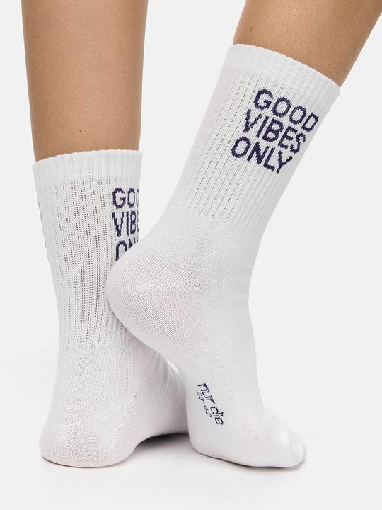 Actual product image Nur Die Freizeitsocken Statement Socken mit Stickerei (pack of 10, 35 - 38)