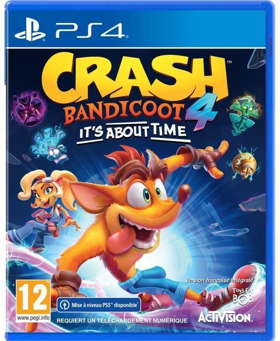 Actual product image Activision Crash Bandicoot 4 : It's About Time (PS4, FR)
