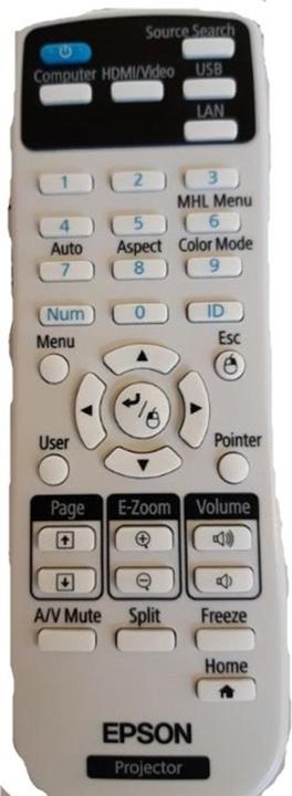 Epson Afstandsbediening voor EB-U42 (Apparaat-specifieke afstandsbediening, Infrarood)