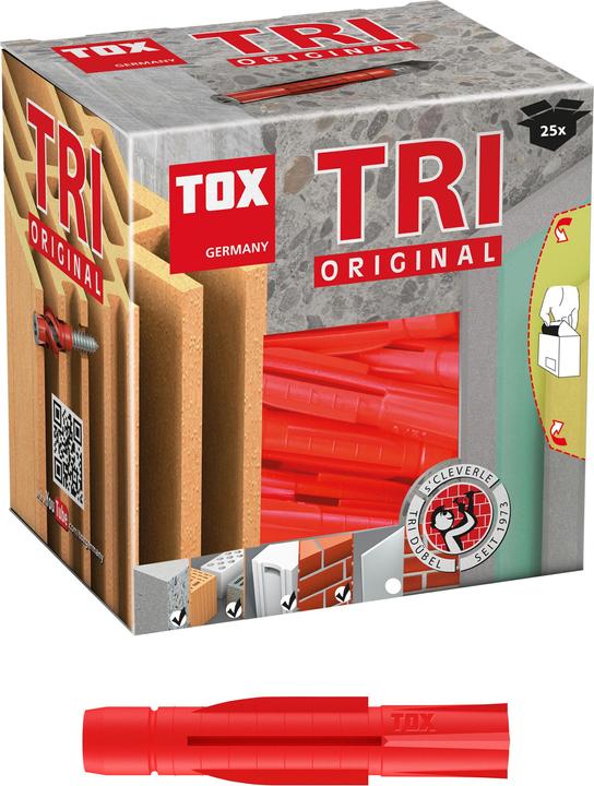 Produktbild Tox Allzweckdübel Tri 12x71 mm 25 Stück (25 Stk.)