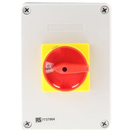 Rs Pro, Systemstromversorgung, Large Plastic Boxed Isolator 32A 4 Pole