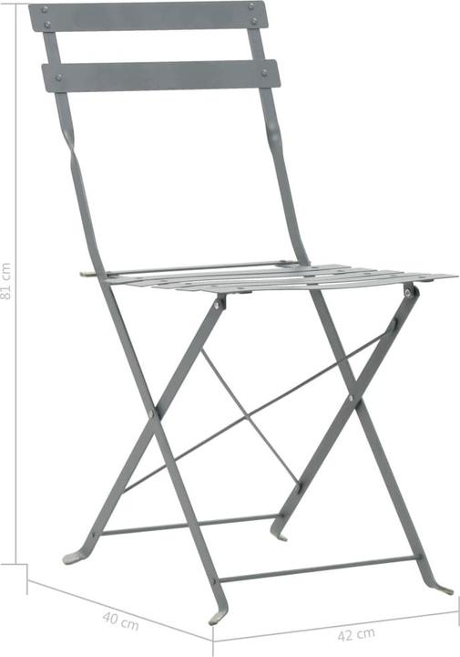 Produktbild vidaXL Gartenmöbel (60 x 71 cm)