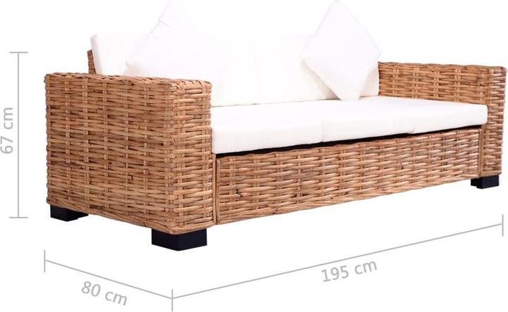 Produktbild vidaXL Sofa-Set (2-Sitzer, 3-Sitzer)