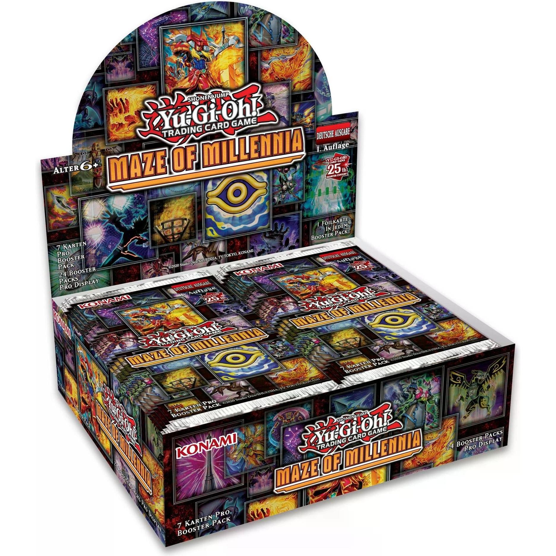Konami Yu-Gi-Oh! TCG Maze of Millennia Booster Display (24) *Deutsche Version* (Deutsch)