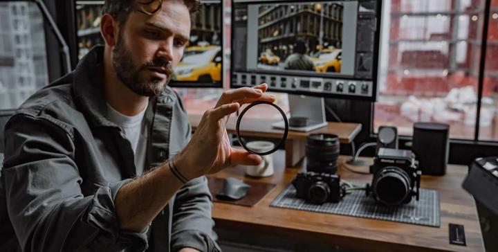 Actual product image PolarPro Filter ND16 Quartz Line for 77mm lenses (82 mm, Diffusion filter)