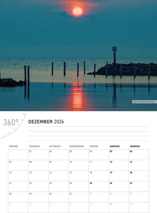 Produktbild MecklenburgerBuchtBroschürenkalender2026 (A3, A4)