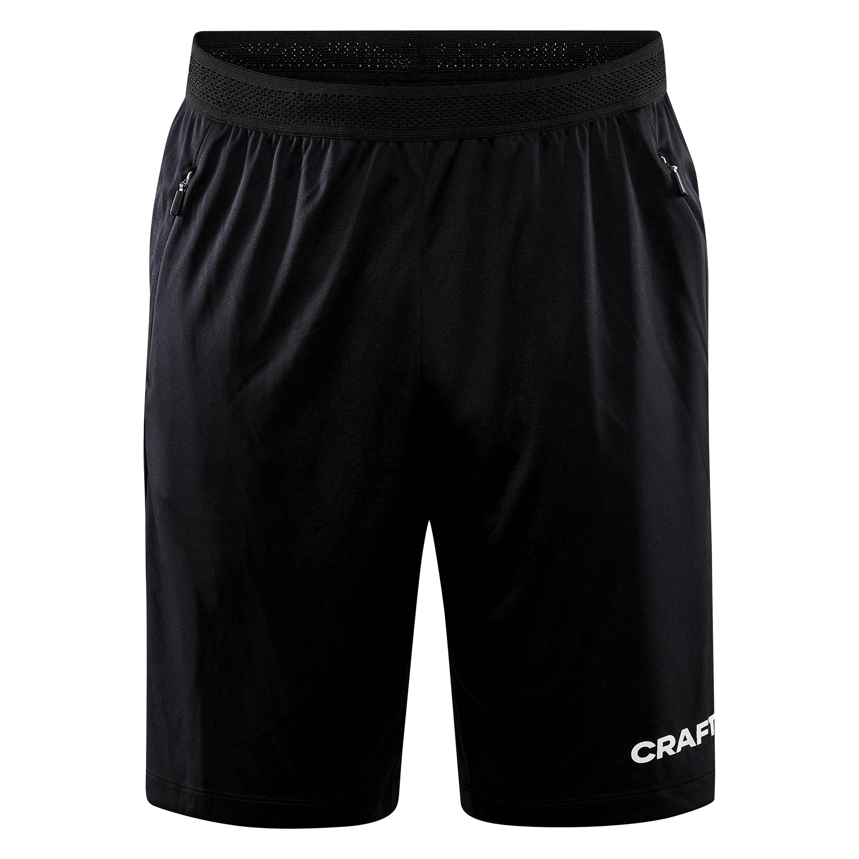 Craft, Herren, Sporthose, Evolve Zip Pocket Shorts M (S), Schwarz