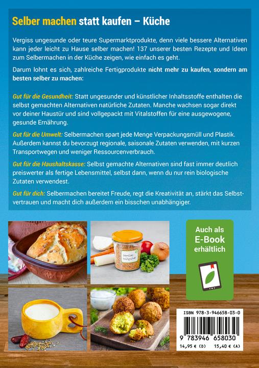 Image du produit Selber machen statt kaufen - Küche (Allemand, Éditeur smarticular, 2020)