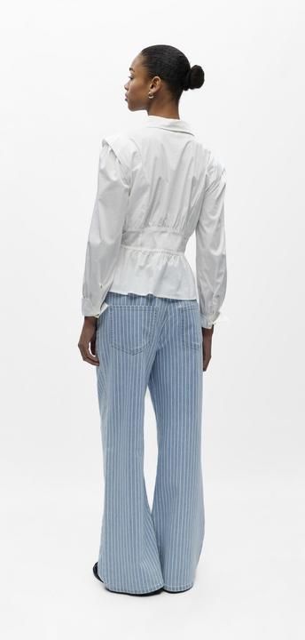 Produktbild Object Gestreifte Wide Leg Jeans (42)