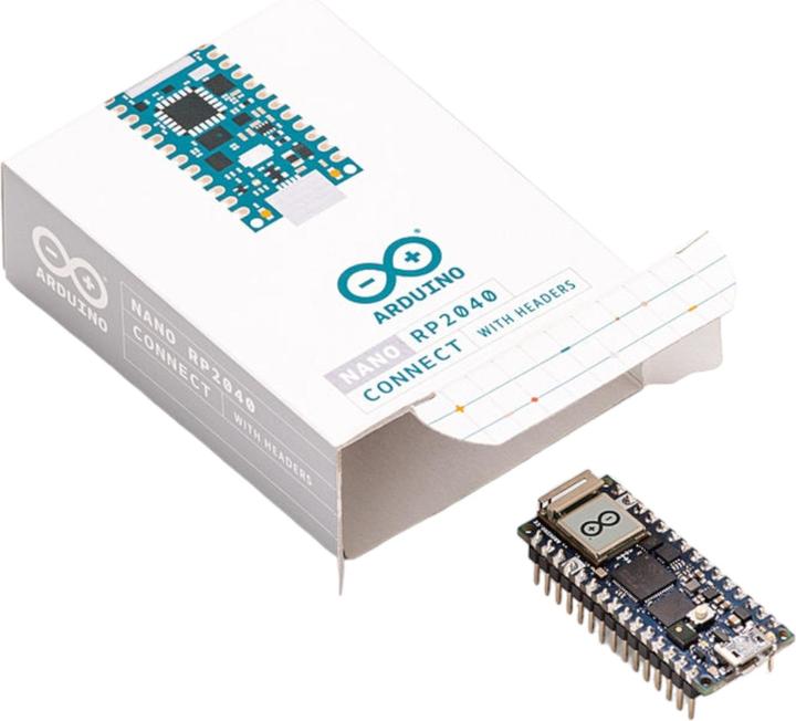 Produktbild Arduino Entwicklerboard Nano RP2040 Connect mit Pinleisten