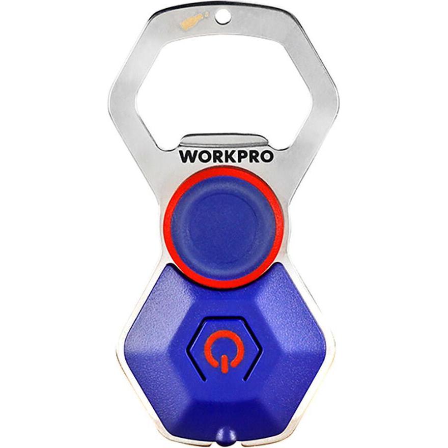 Workpro, Portachiavi, 3 in 1 multipurpose keychain