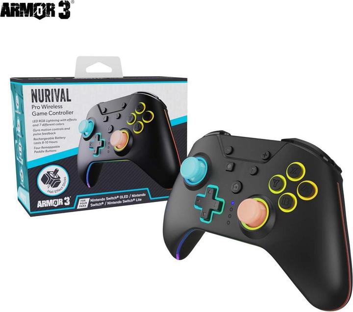 Actual product image Hyperkin NuRival Wireless Hall Effect Game Controller (Switch, Switch 2, Switch Lite, Switch OLED)
