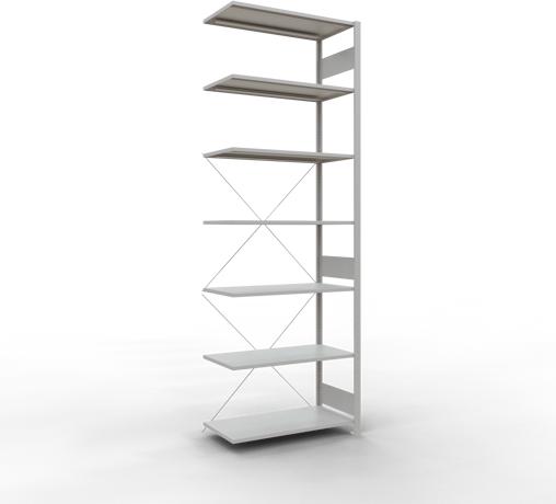 Actual product image Schulte Lagertechnik MULTIplus85 boltless bay system with cross brace