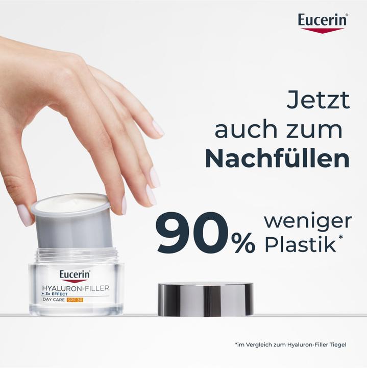 Actual product image Eucerin Hyaluron-Filler Tagespflege LSF 30 Nachfüllkapsel (50 ml, Day cream, SPF 30)