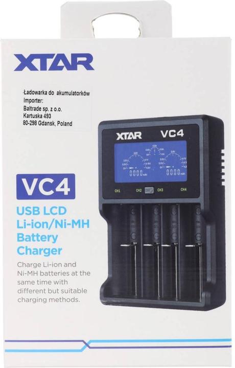 Actual product image Panasonic Charger and battery for icucam 4, 3 batteries per set (3 pcs., Device specific, Battery + charger)