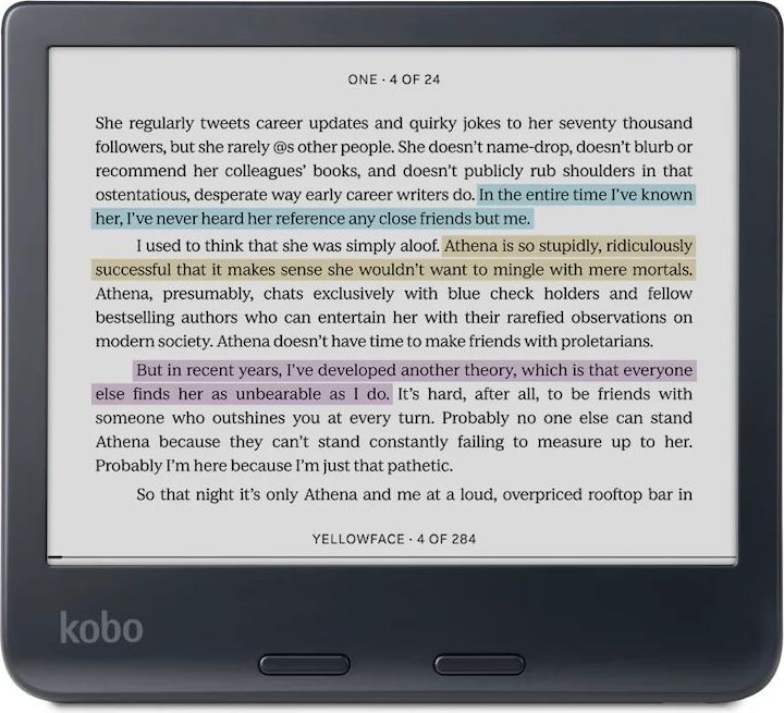 Produktbild Kobo Libra Colour (7", 32 GB, Black)