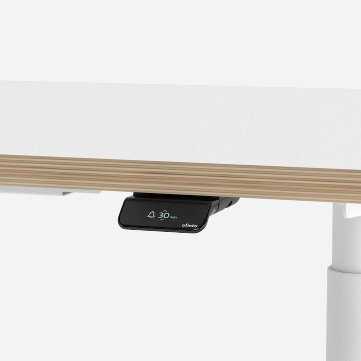 Produktbild ofinto Rise, mit Kabelmanagement-System