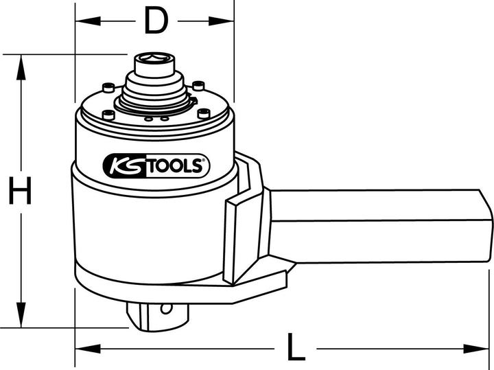 Produktbild KS Tools 516.3755 (1/2", 225 Nm, 4500 Nm)