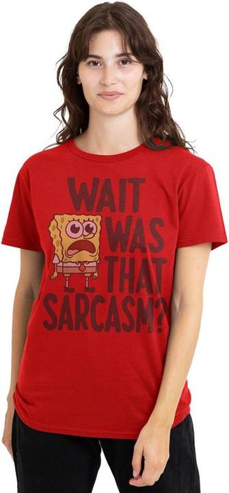 Immagine prodotto Spongebob Squarepants Sarcasm Maglietta Donna (M)