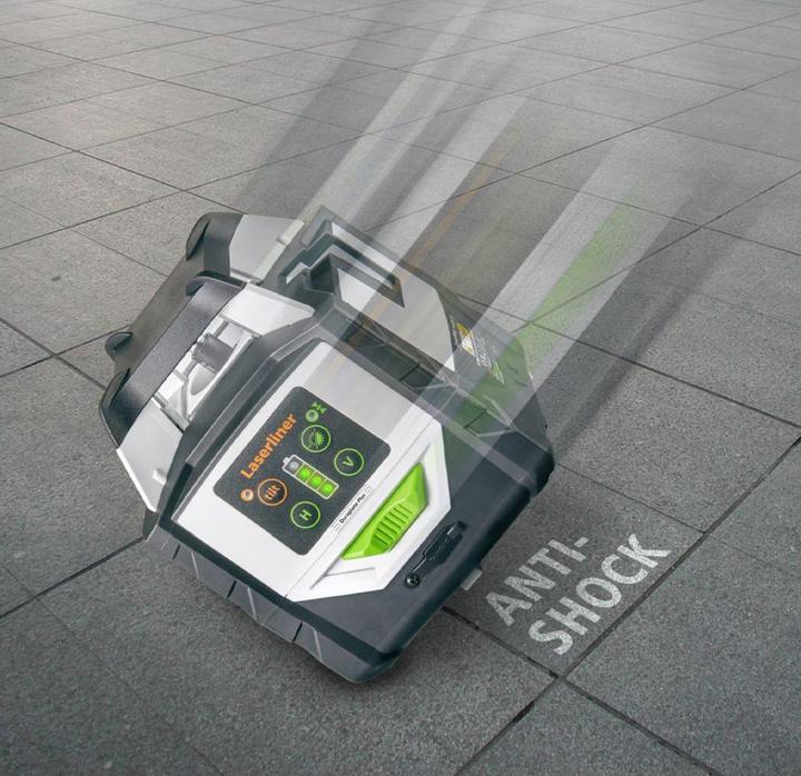 Produktbild Laserliner Laser-Distanzmesser DuraPlane Plus G360 MX Set 175cm 70 m (70 m, 515 nm)