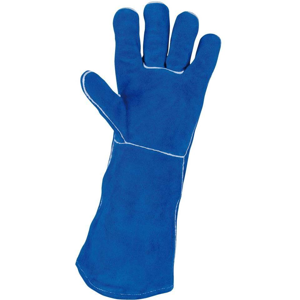 KS Tools, Schutzhandschuhe, Schweisser-Lederhandschuhe lang, L (9)