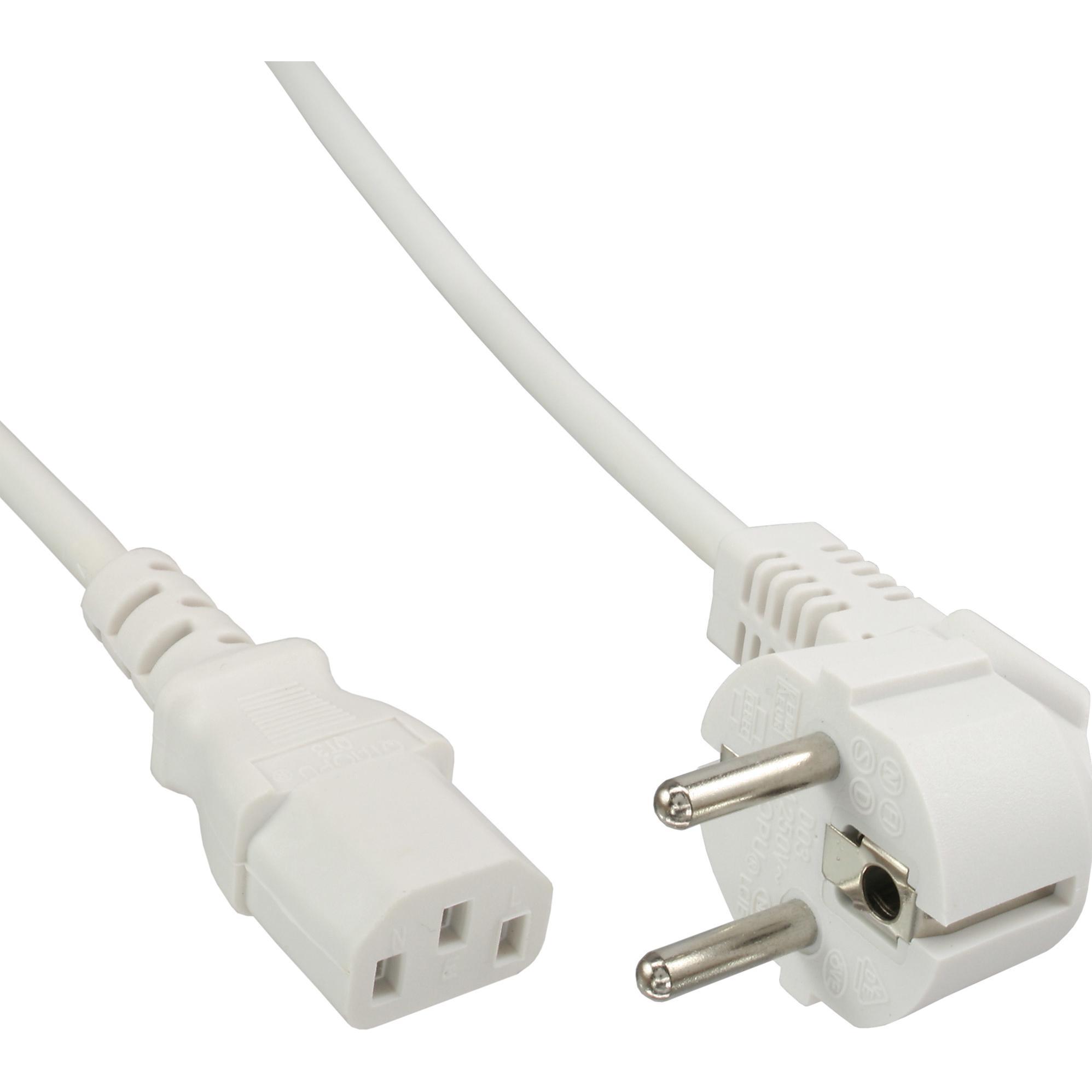 InLine Netzkabel (1 m), Stromkabel