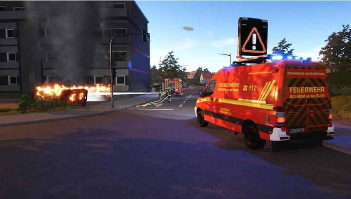 Produktbild Aerosoft Notruf 112 - Die Feuerwehr Simulation 2 (PC, DE)