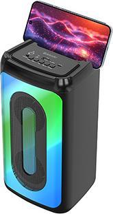 Produktbild Defender CONCERTO Bluetooth Lautsprecher 20W MP3/FM/SD/USB/AUX/TWS/LED/MIC KARAOKE schwarz + Mikrofo